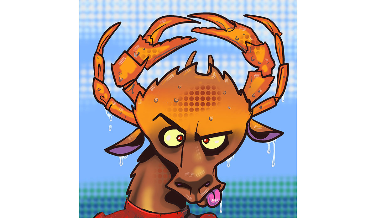 Crabby Daddy. <a href=\"https://opensea.io/assets/seamugz\" target=\"_blank\" rel=\"noopener\">Buy here</a>