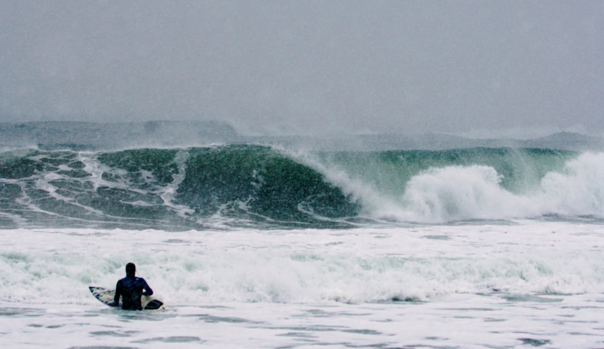 <a href=\"https://www.instagram.com/nattygraham_/?hl=en\">Natty</a> staring down a screamer during blizzard conditions. Photo: <a href=\"https://www.instagram.com/gabereuben/?hl=en\"> Gabe Reuben </a>
