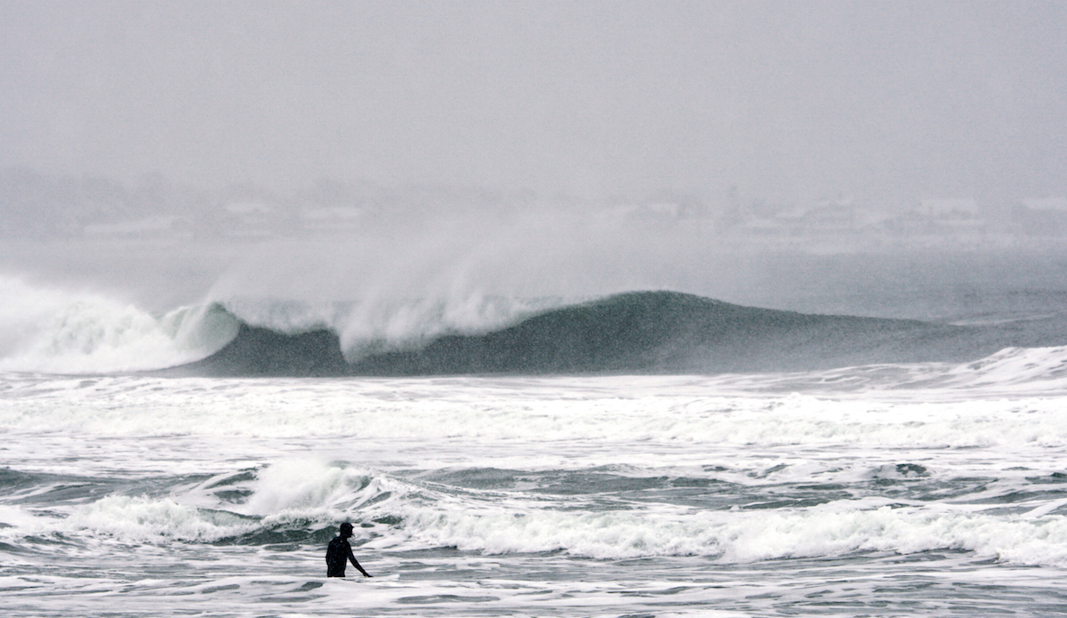J made it to the water and this greeted him. Photo: <a href=\"https://www.instagram.com/gabereuben/?hl=en\"> Gabe Reuben </a>