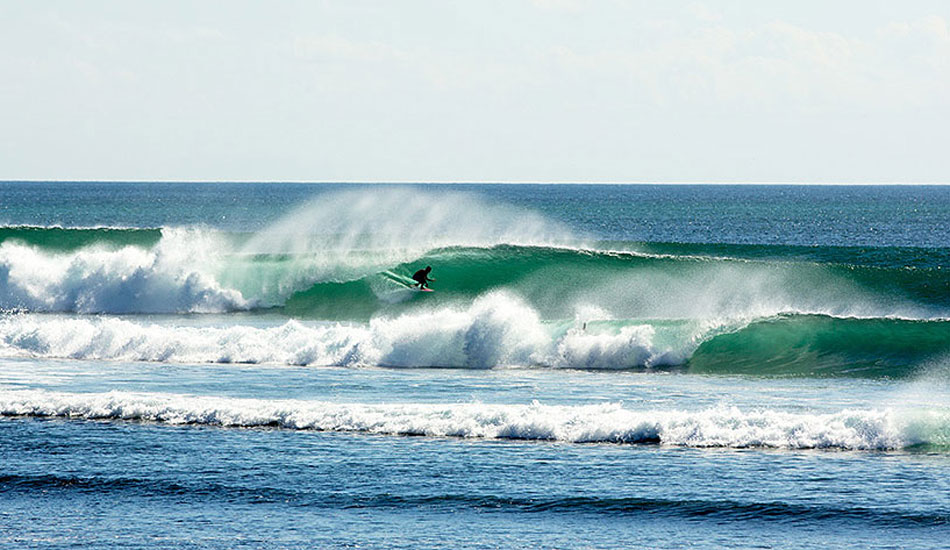 Unknown surfer weaving through the barrels of Balangan, Bali. Photo: <a href=\"https://www.gagehingeley.com/\" target=_blank>Gage Hingeley</a>.