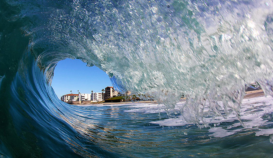 Midday tubes in sunny So Cal. Photo: <a href=\"https://www.gagehingeley.com/\" target=_blank>Gage Hingeley</a>.