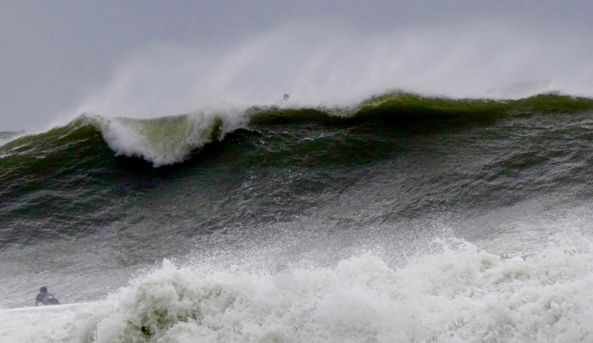 The wrecking ball. Photo: Christopher Gauthier

