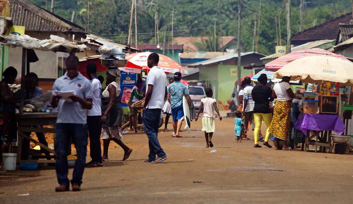 Besides the mobile phone advertising and possibly makeshift TV antennas, there is vey little to remind us of home of how crazy the world has become.  Photo: <a href=\"https://www.gregewingphoto.com/\"> Greg Ewing</a>