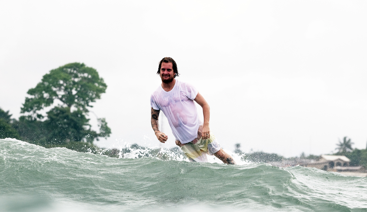 Ricky Basnett kicks off another African adventure. Photo: <a href=\"https://www.gregewingphoto.com/\"> Greg Ewing</a>