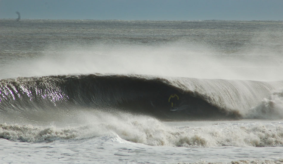 Stack, no hands in a bear cave. Photo: G. Peeler