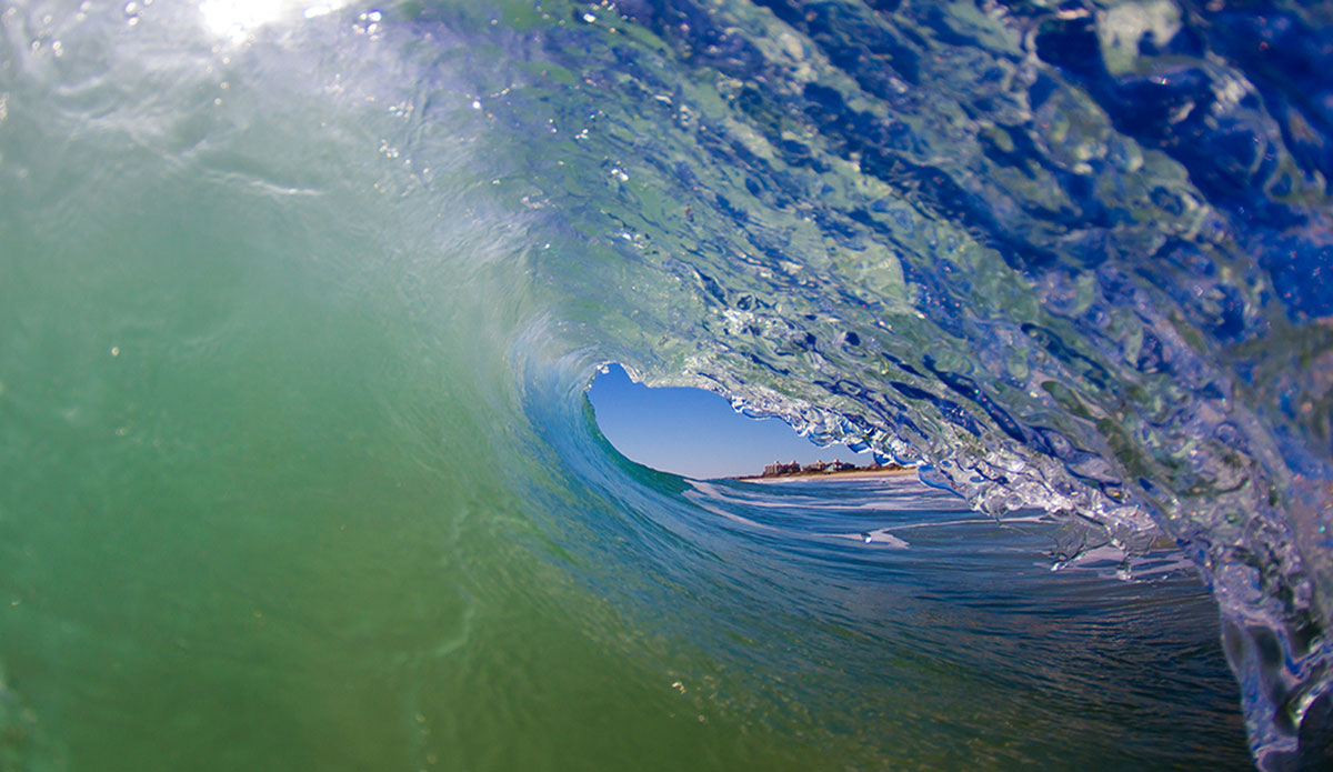 Emerald Isle living up to it’s name this fall. Photo: <a href=\"https://www.surferphotos.com/\">Graham Hunt</a>