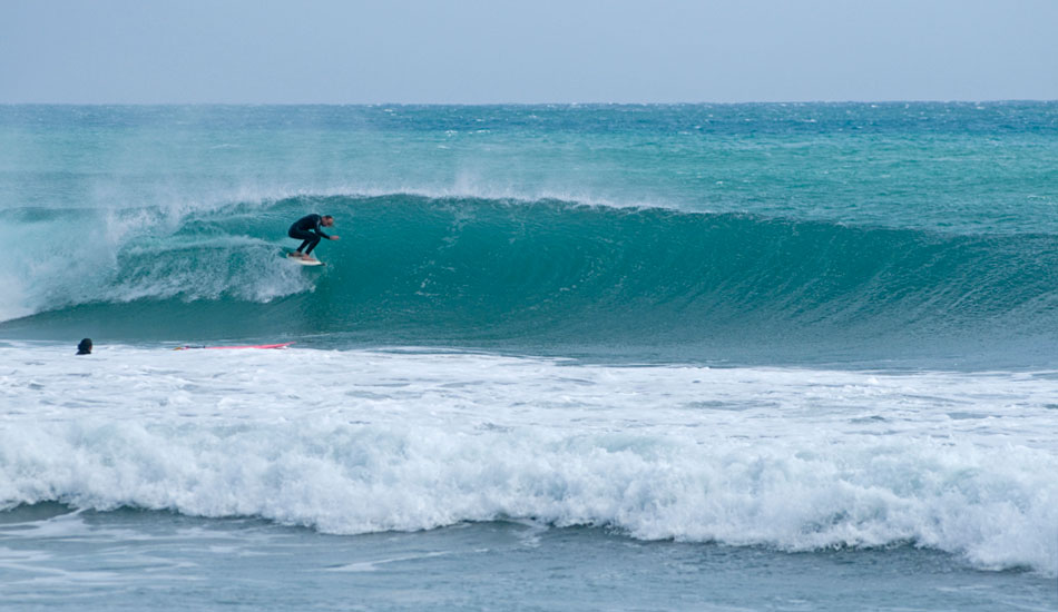 Costas Miamis just where he wants to be. Photo: Andreas Tsamtsouris