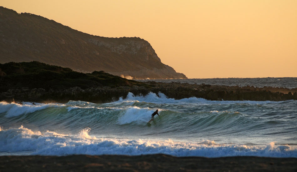 Petros Martinos framed by beauty. Photo: Andreas Tsamtsouris