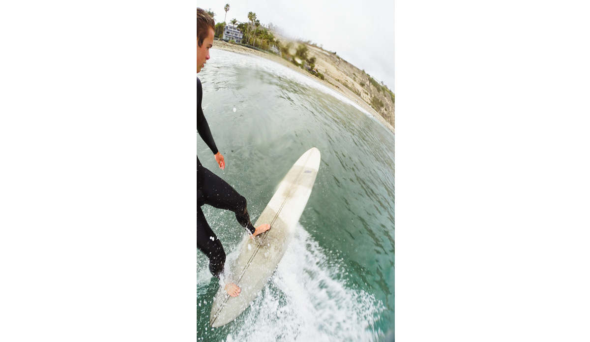 Taking lessons from my brother Alex, I\'ve been playing around with different perspectives. Here\'s my best attempt at a selfie. Photo: Gregory Swanson