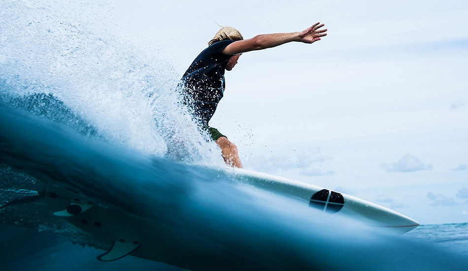 Yannick De Jager, pictured, with a strange view; not photographed with a fisheye but with a 50 mm.