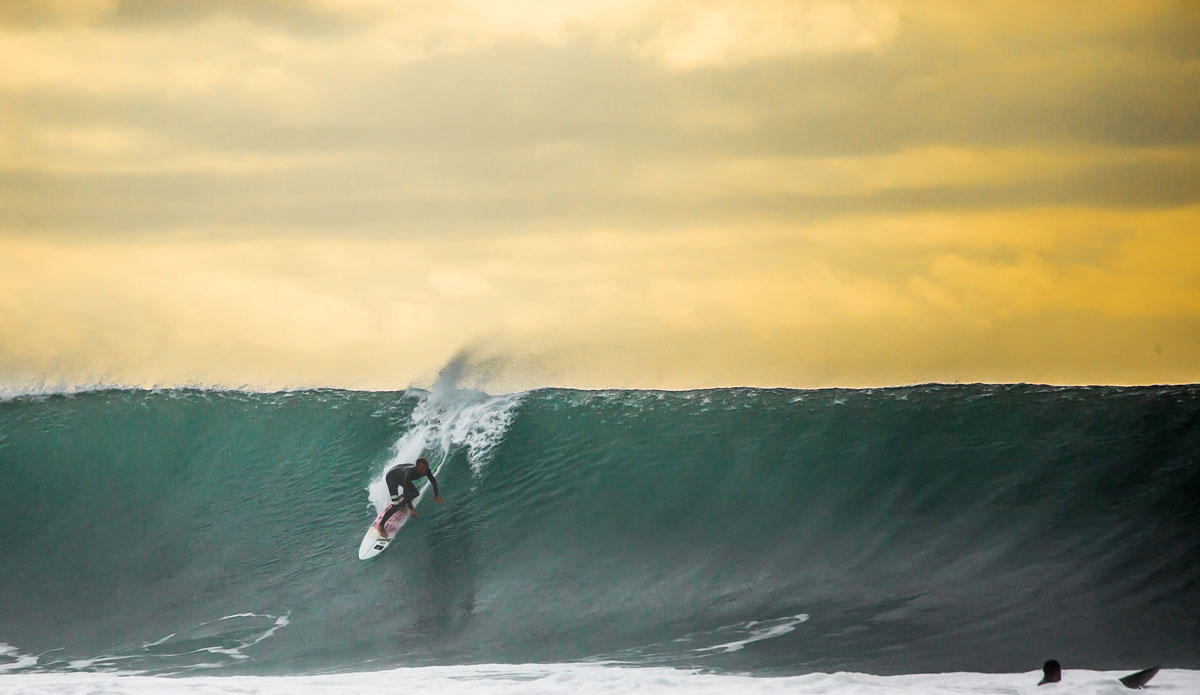 Addison Giddings. Surfing\'s equivalent of the wall ride. Photo: <a href=\"https://instagram.com/jeff_davis\"> Jeff Davis</a>