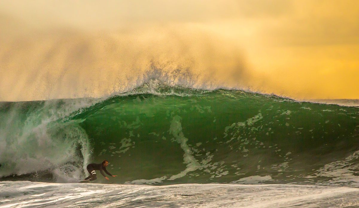 Addison Giddings looks down a larger-than-usual line. Photo: <a href=\"https://instagram.com/jeff_davis\"> Jeff Davis</a>