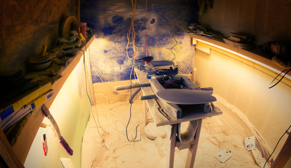 The (mini) shaping bay. Photo: <a href=\"https://www.jrkenworthy.com\" target=\"blank\">Kenworthy</a>