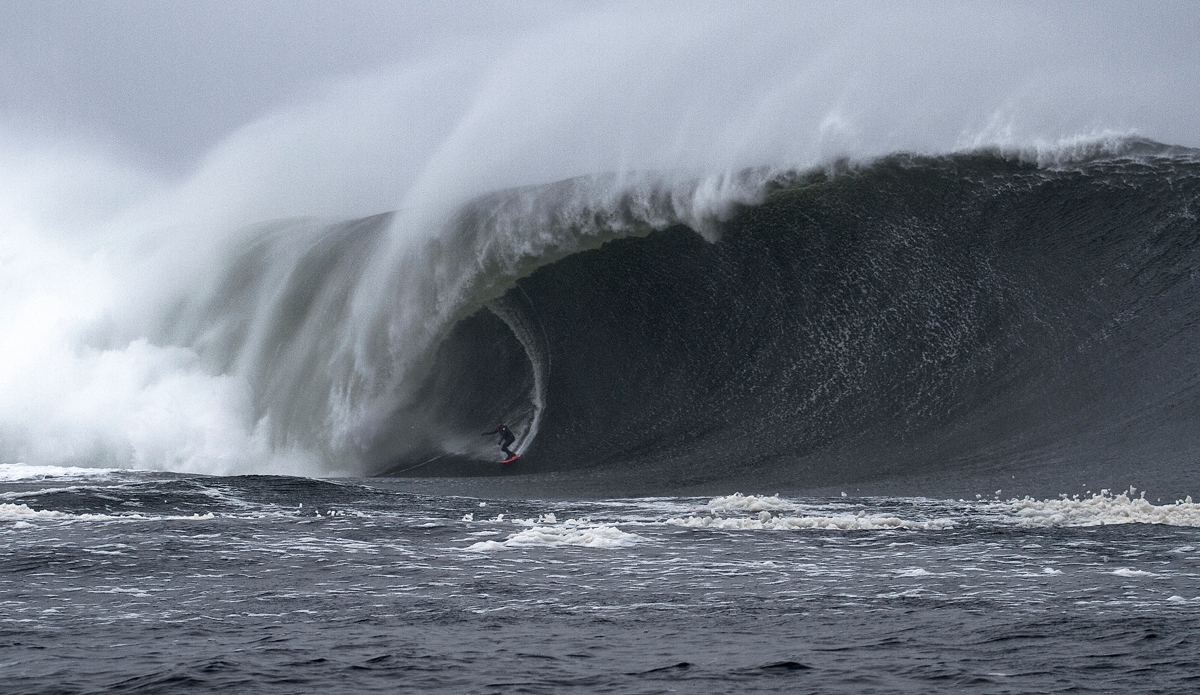 I\'ve always thought that I was born to be a contest surfer. The feeling I get from a win is similar to the sensation of pulling into a massive pit and making it out on the other side. The adrenaline, however, is multiplied. On this particular wave, I didn’t make it out on the other side. The moment I knew it was going to smash me, the adrenaline was like nothing I had ever felt before. My stomach churning, gut-wrenching, and my nerves pulsing signals of sure-death through to my brain. I was happy to come away from this wave with just a few pulled ligaments in my knee and a snapped board. Photo: Roo McCrudden (@roo_mccrudden)