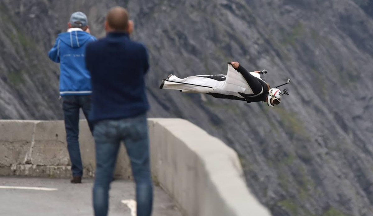 In the summer of 2011 I saw a YouTube video of a guy buzzing this road, flying like a eagle along a ridgeline. I was so inspired! I\'d never skydived or flown a wingsuit before, but I made it my goal to someday fly like that. I committed myself to realizing this dream.
Four years later and here I am, buzzing the EXACT same place with the man that inspired me: Jokke Sommer while filming for @liftoff. It\'s very hard to describe the feeling you get from this, but I\'m sure you can get the idea. 