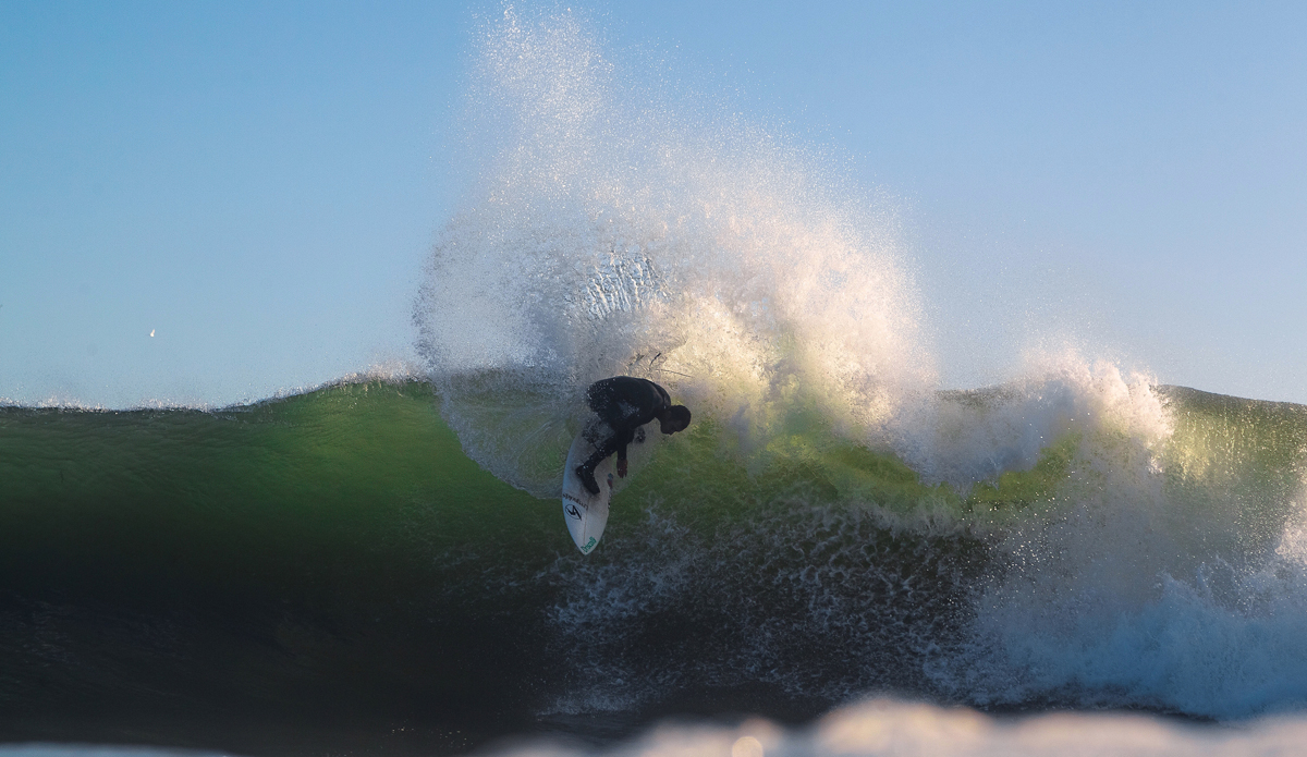 I\'m truly blessed living a short jog to a handful of super fun waves.  Most evenings after work I won\'t even look at it, I\'ll just suit up and make the jog to the water.  Sometimes it\'s horrible, but other times you get surprised by 4- to 6-foot green walls and offshore winds. Photo: Ryan Chachi