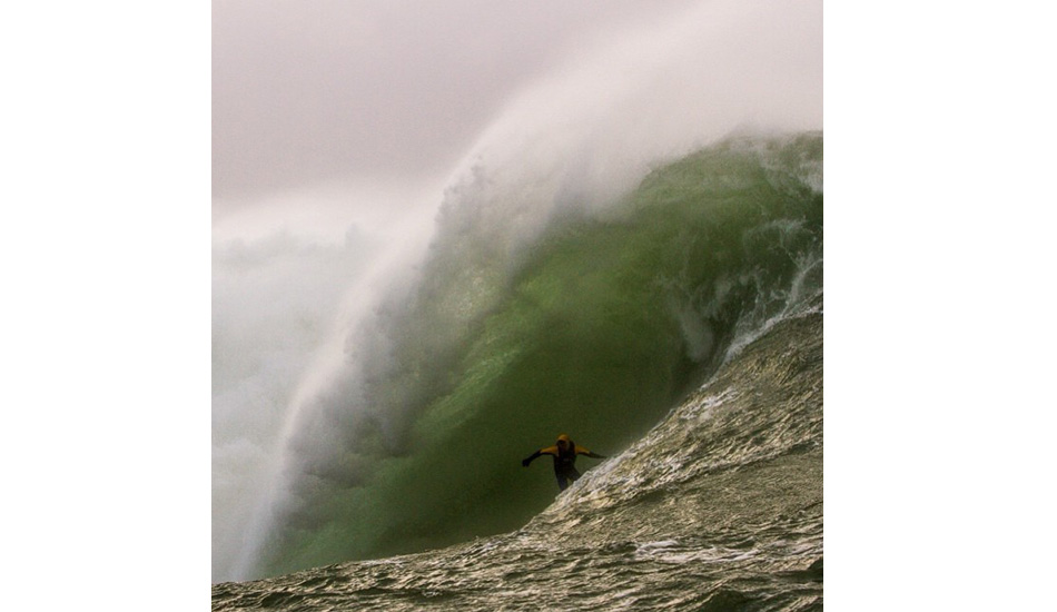 Nic Von Rupp, in the middle of the madness. Photo: McLeod