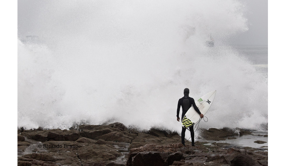 Nic Von Rupp sizing up Hercules. Photo: Ricardo Bravo