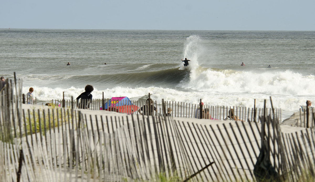 Hermine hits Long Beach, NY. Photo: Ingrid Silva