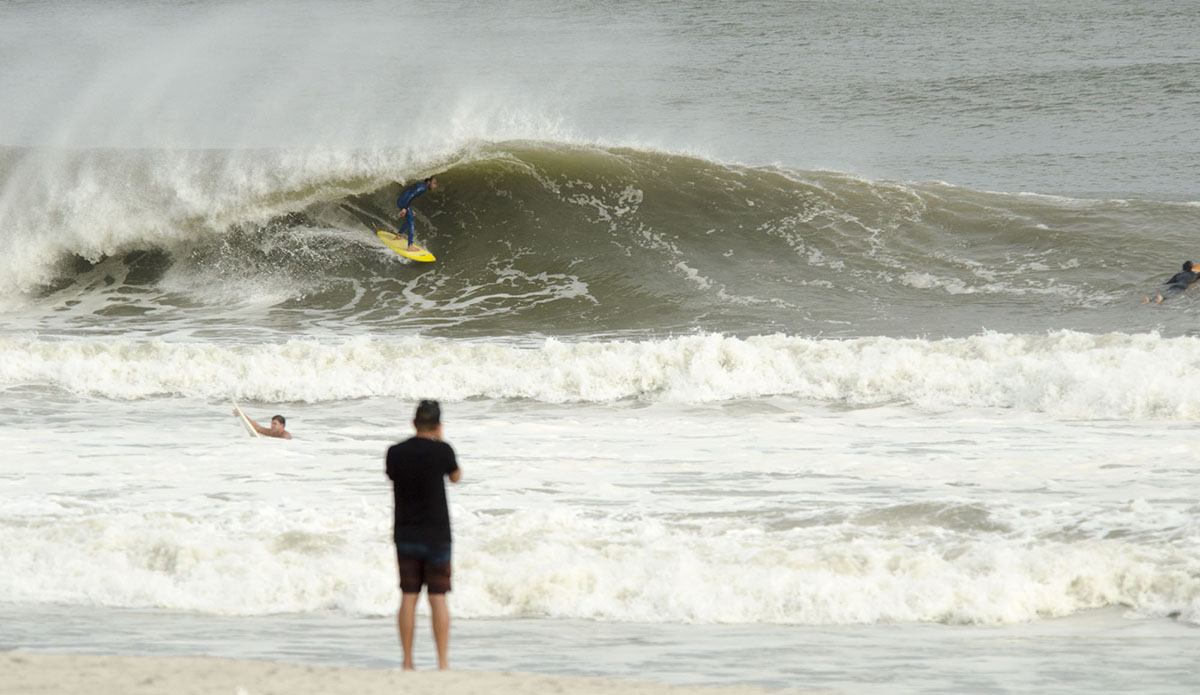 Hermine hits Long Beach, NY. Photo: Ingrid Silva
