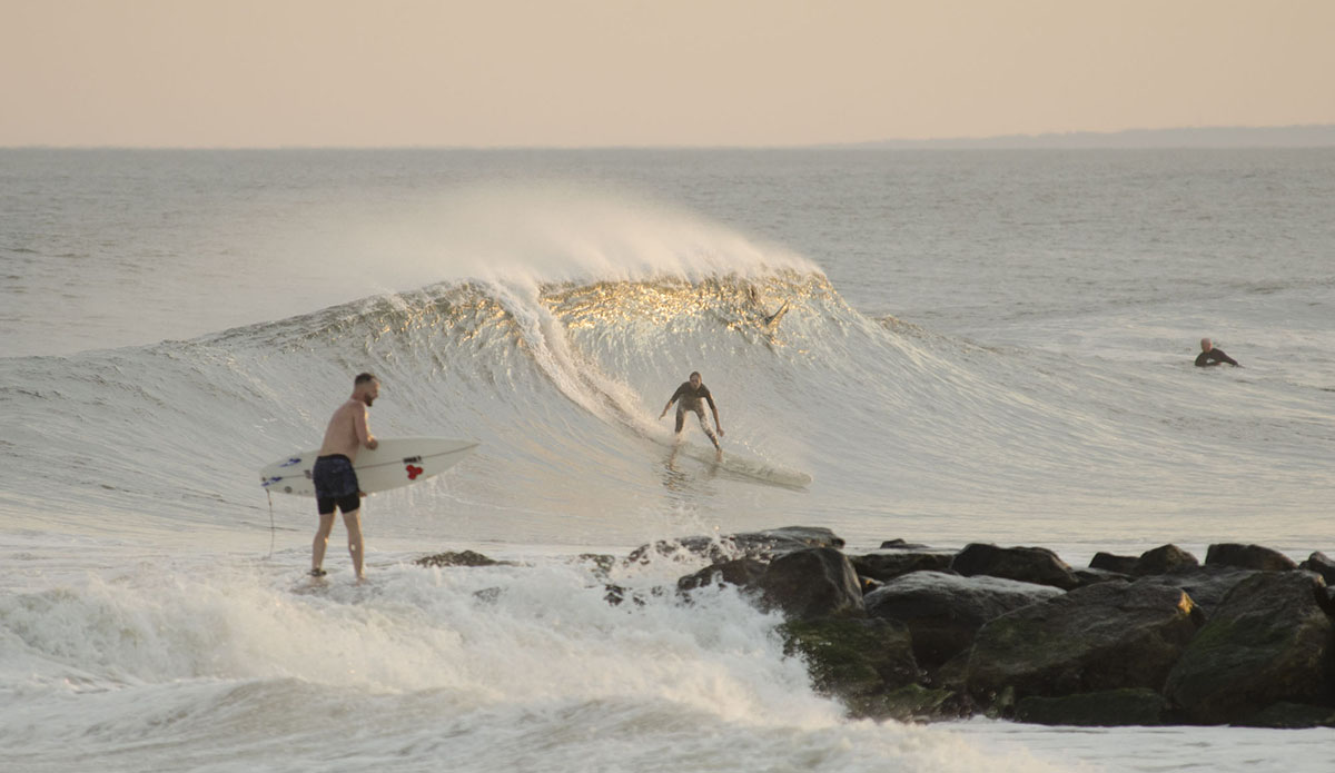 Hermine hits Long Beach, NY. Photo: Ingrid Silva