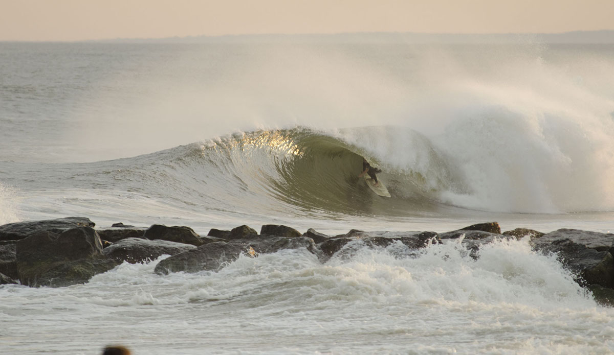 Hermine hits Long Beach, NY. Photo: Ingrid Silva