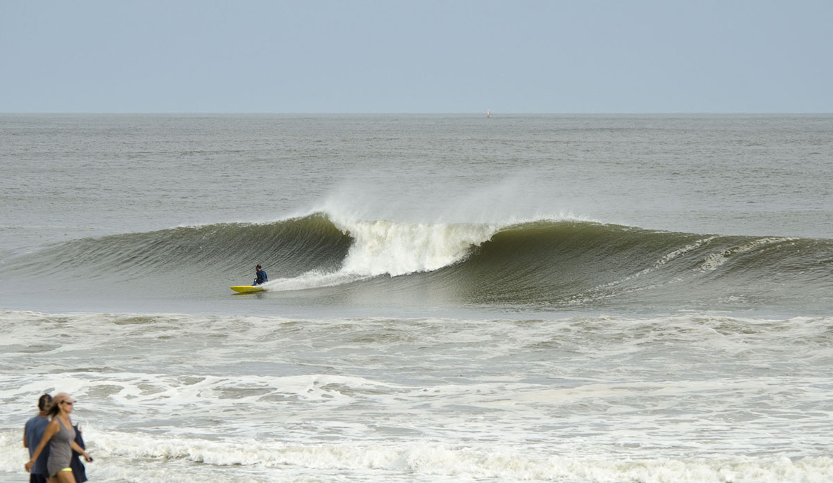 Hermine hits Long Beach, NY. Photo: Ingrid Silva