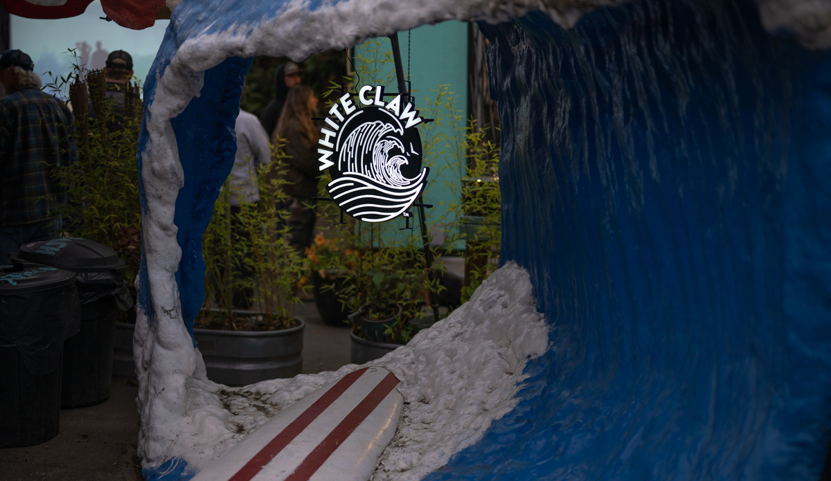 White Claw branding on point. 