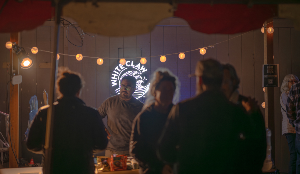 The party continued late into the evening. 