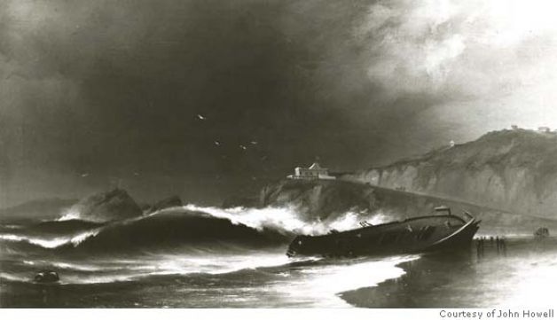 “Wreck of the King Philip.” Gideon Jacques Denny, 1878.