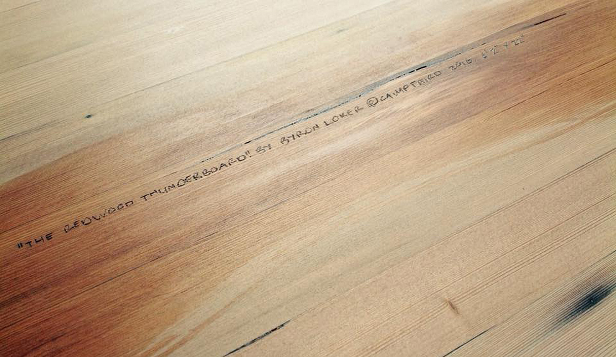 The all important maker\'s mark. This went through a few iterations before glassing.