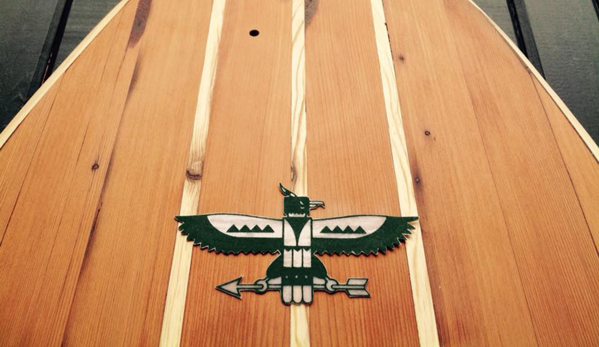 Shaped and ready for glassing. I didn\'t settle for the Thunderbird logo in the end.