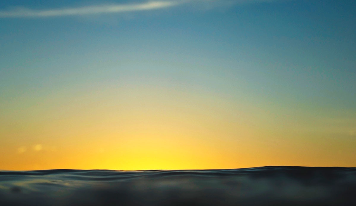 Sunrise in the drink. North Steyne, Sydney. Photo: <a href=\"https://www.hollytreephoto.com/\">Holly Shoebridge</a>