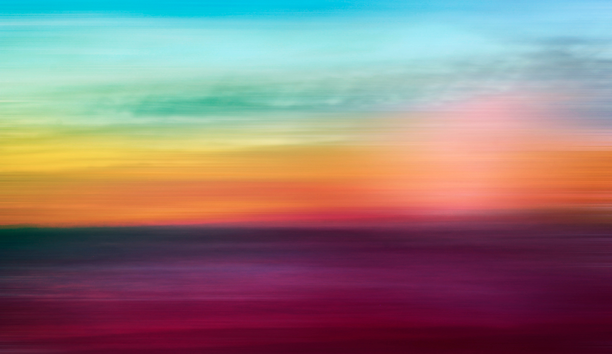 Boundless. A blending of a painting I did with a photo of sunrise over the ocean. Photo: <a href=\"https://www.hollytreephoto.com/\" target=\"_blank\">Holly Shoebridge</a>