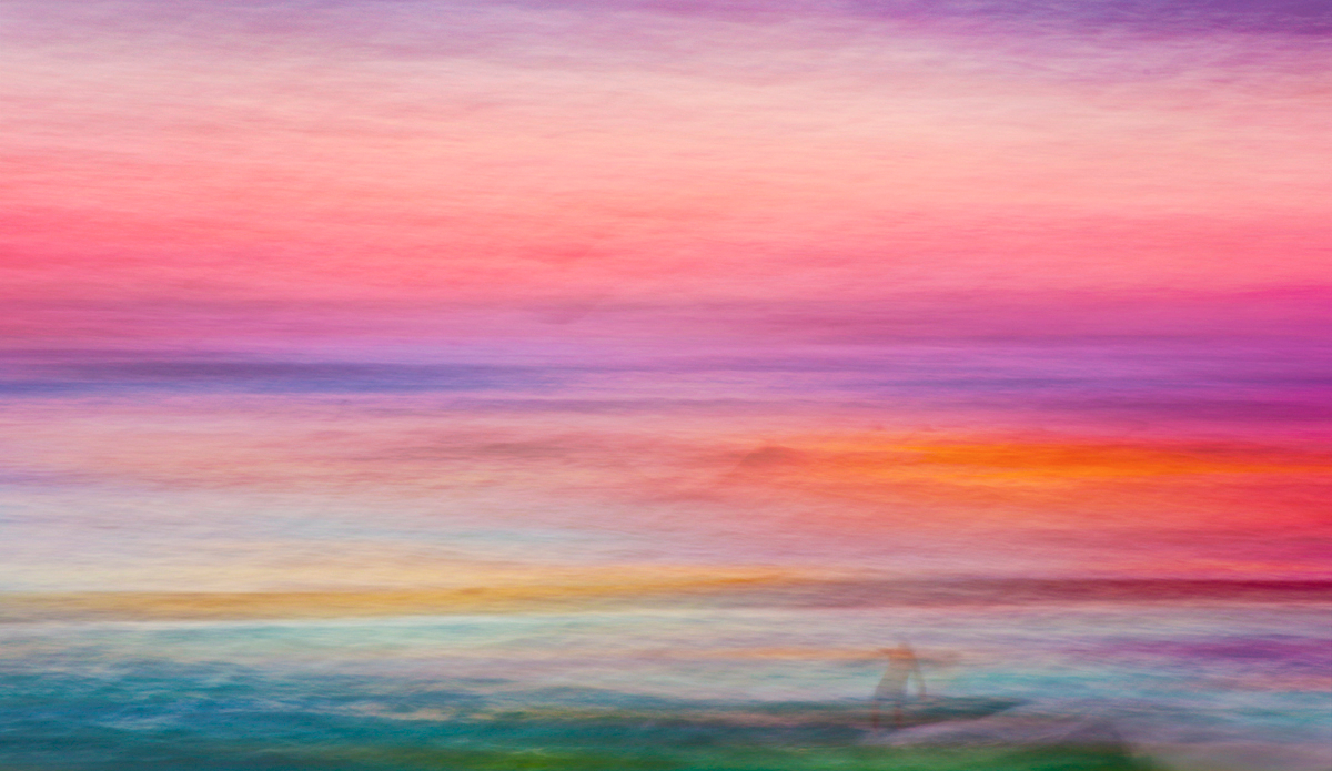 Presence. A Noosa inspired blend utilizing ocean textures, sunrise light, and one stylish soul surfer. Photo: <a href=\"https://www.hollytreephoto.com/\" target=\"_blank\">Holly Shoebridge</a>