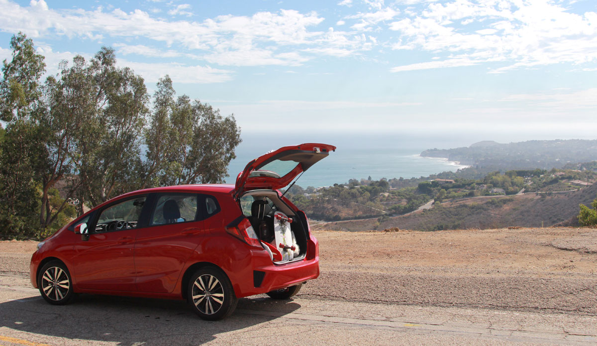 The hatchback makes it easy to fit all accoutrements inside.