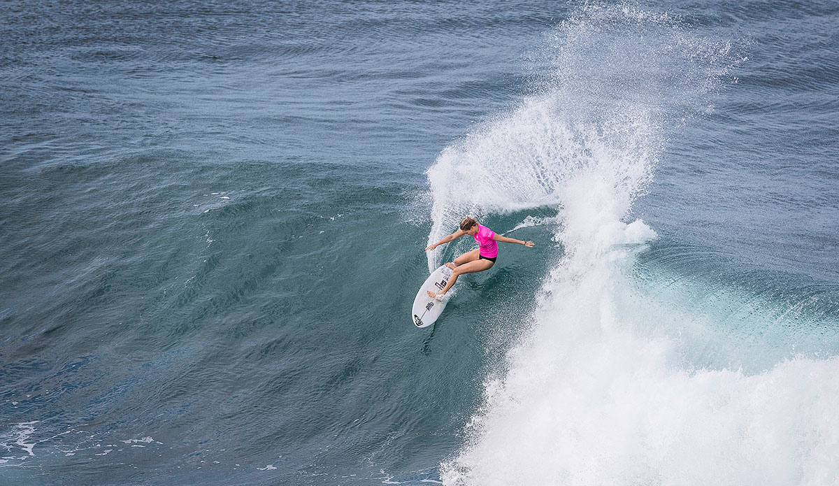 Stephanie Gilmore. Photo: WSL/Poullenot