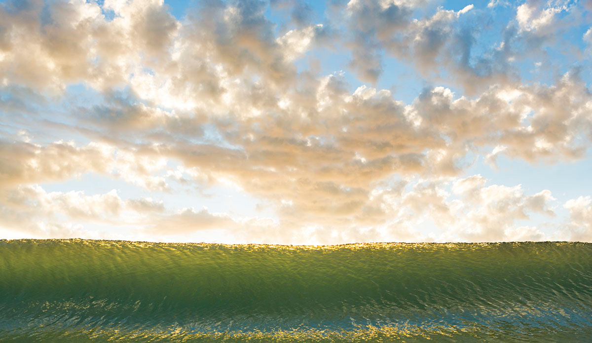Walls of water. Photo: Ian Tyley