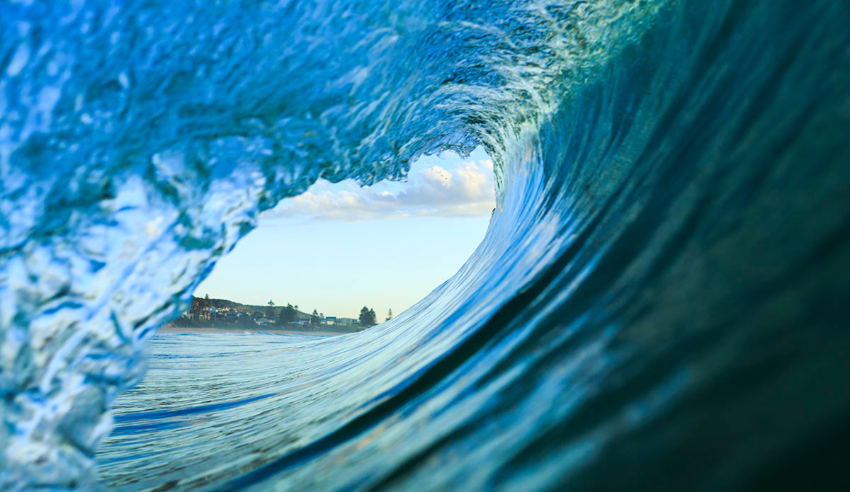 In looking out. Colors just popping out in the lip. Photo: Ian Tyley