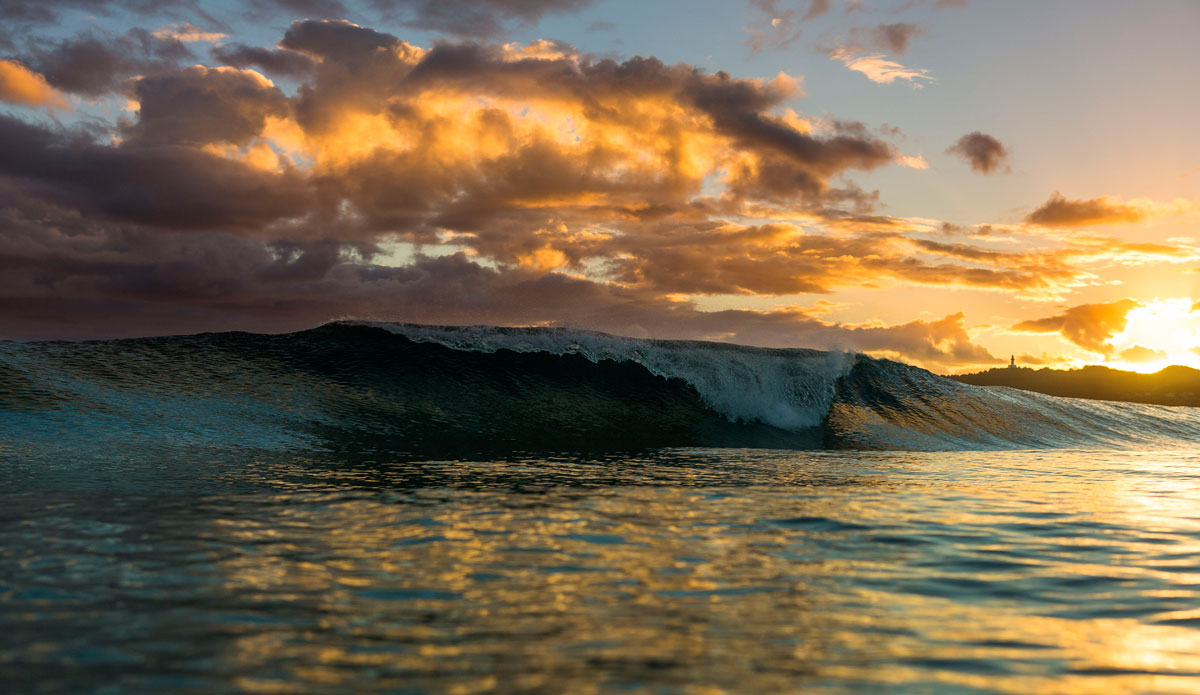 Byron Bay sunrise peaks. Photo: Ian Tyley