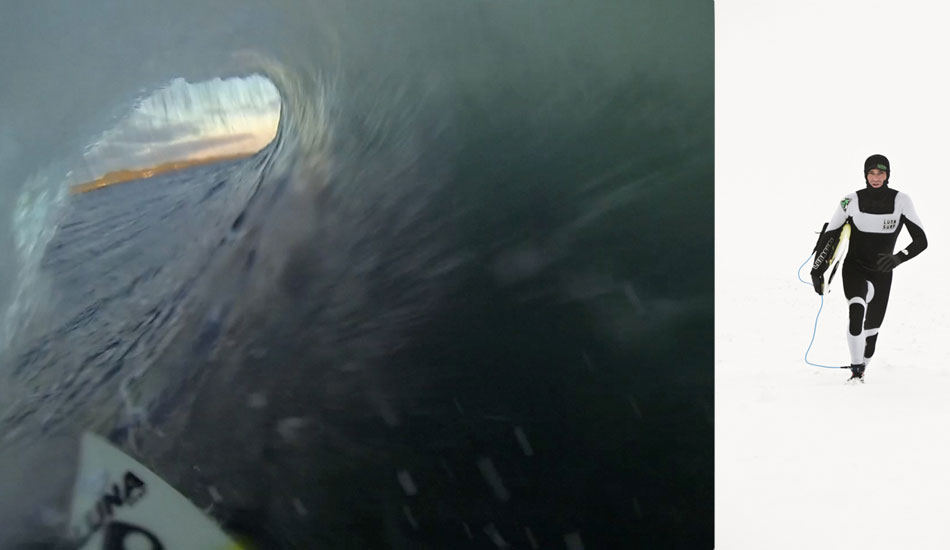 He\'s got a good reason to run. Photo: <a href=\"www.lunasurf.com>Lunasurf.com</a>/<a href=\"https://ianbattrick.blogspot.com/\">Ian Battrick</a>