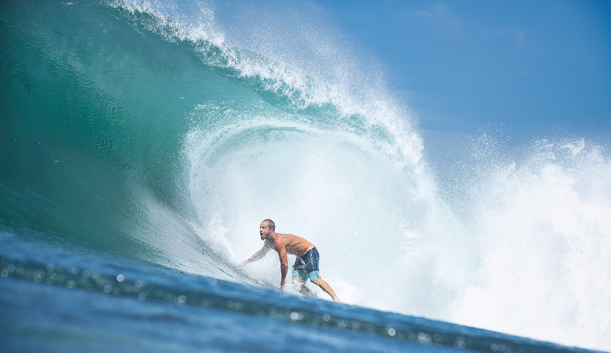 “Although not a perfectly technical shot, what I love about this shot of Koby is that it really captures his warrior spirit. There is no quit in Koby Abberton.” 