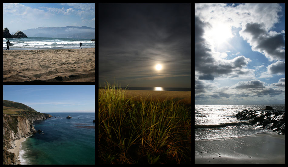 Water...a common theme in Long\'s photography.