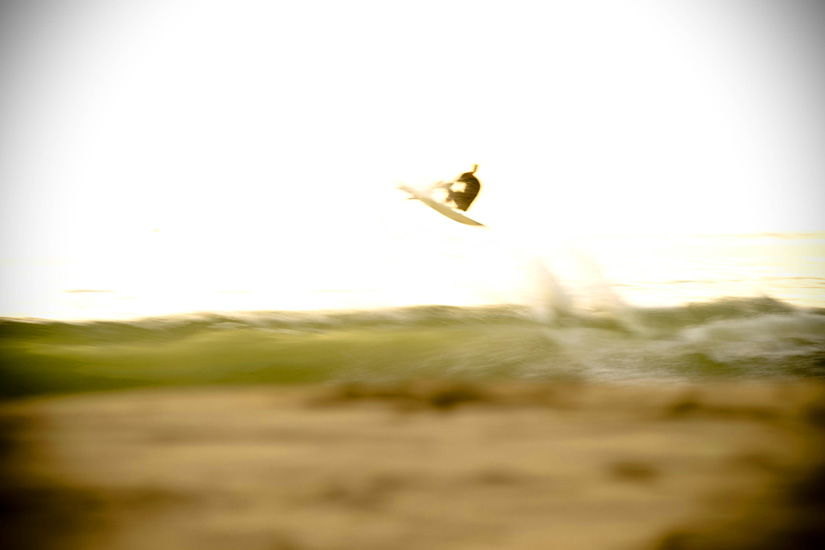 Kilian Garland speed blur late-late afternoon in Santa Barbara. Photo:<a href=\"https://msmolowe.com/\" target=_blank>Mike Smolowe</a> 