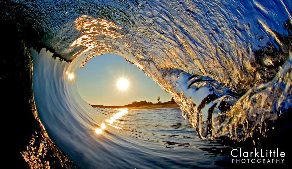Sunrise from a secret spot on the North Shore. When it is good, often I swim out in the dark and get out of the water five hours later. Photo: <a href=\"https://ClarkLittlePhotography.com\" target=_blank>Clark Little</a>.