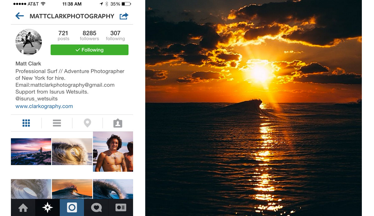 Views like this never get old. And Matt Clark\'s feed makes sure you never go without. Photo: <a href=\"https://instagram.com/mattclarkphotography\">Matt Clark Instagram</a>