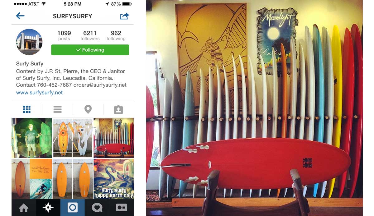 Surfboard porn. Straight up. Photo: <a href=\"https://instagram.com/surfysurfy\">Photo: Surfy Surfy Instagram</a>