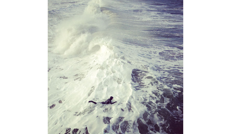 This is a wintertime moment from Kitty Hawk Pier. It was a really fun before dark sesh. Photo: <a href= \"https://instagram.com/matt_beacham/\" target=_blank>Matt Beacham</a>