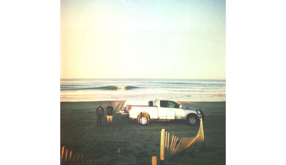 Jason Breiholz and Nigel Haynes enjoying the view in Kill Devil Hills, NC. Photo: <a href= \"https://instagram.com/matt_beacham/\" target=_blank>Matt Beacham</a>