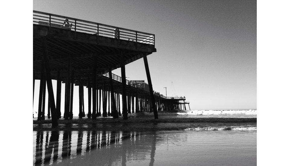 Brian O’hara putting a different twist on the pier shots. Photo: <a href=\"https://instagram.com/brianohara\">@brianohara</a>